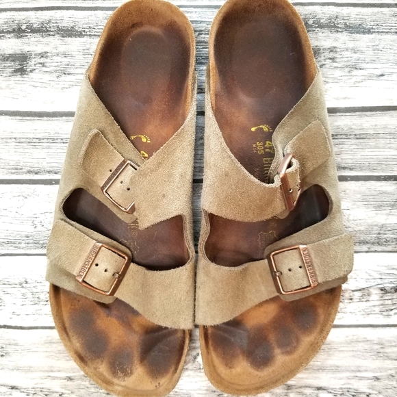 Birkenstock Other - SOLD Birkenstocks | mens suede leather sandals